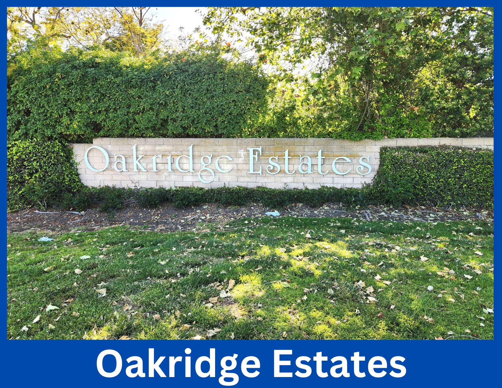 Oakridge Estates, Newbury Park